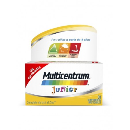 Multicentrum Junior 30 Comprimidos