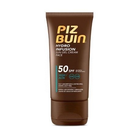 Piz Buin Hydro Infusion Crema Solar Facial en Gel SPF 50+ 50ml