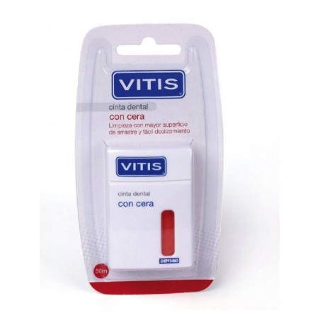 Vitis Cinta Dental Con Cera 50 m