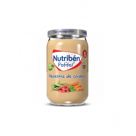 Nutribén Potitos Menestra de Cordero 235gr