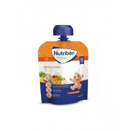 Nutribén Fruta &Go! Frutas Variadas 90gr