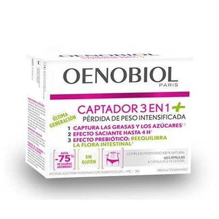 Oenobiol Captador 3 en 1+ 60 Cápsulas