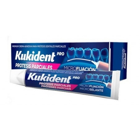 Kukident Pro Prótesis Parciales Microfijación 40gr