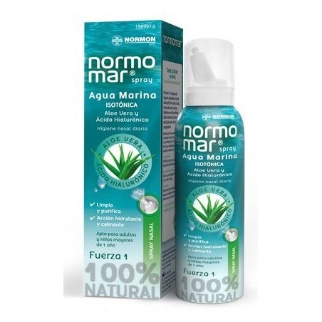 Normomar Spray Aloe Vera y A. Hialurónico 120ml