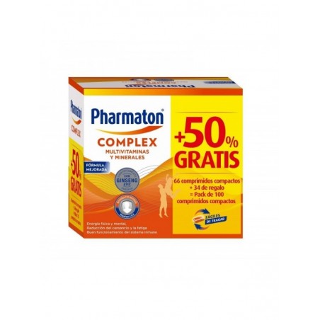 Pharmaton Complex 66 + 34 Comprimidos