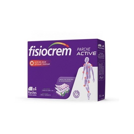 Fisiocrem Parche Active 4uds