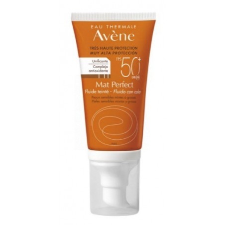 Avene Mat Perfect Fluido con Color SPF-50+ 50ml