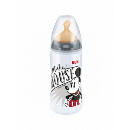 Nuk Biberón Mickey Tetina Látex Boca Ancha T-a 300ml