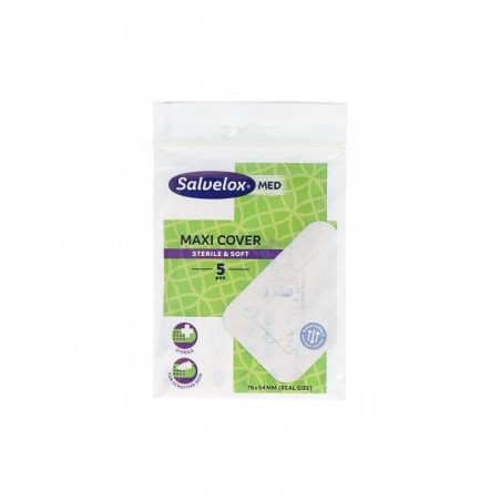 Salvelox Apósitos Maxi Cover Parches Estériles y Suaves 5uds