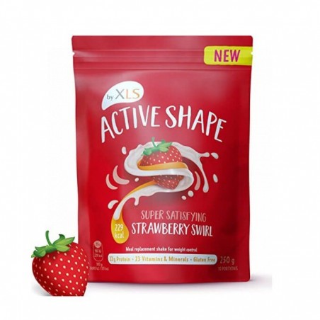 XLS Active Shake Batido Sustitutivo Polvo Fresa 250gr