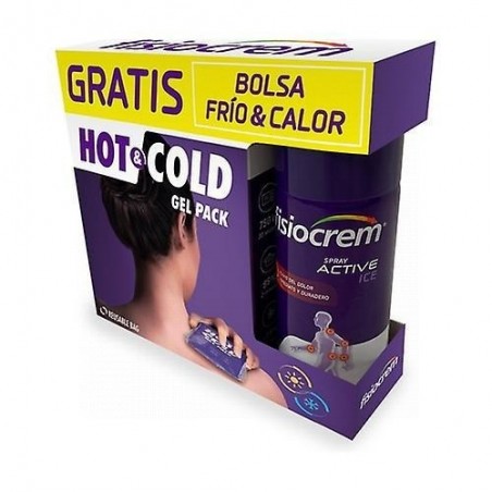 Fisiocrem Active Ice Spray 150ml + Bolsa Frío Calor