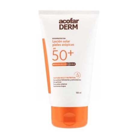 Acofarderm Loción Solar Pieles Atópicas SPF-50+ 200ml