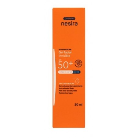 Acofarma Nesira Gel Facial Invisible SPF-50+ 50ml