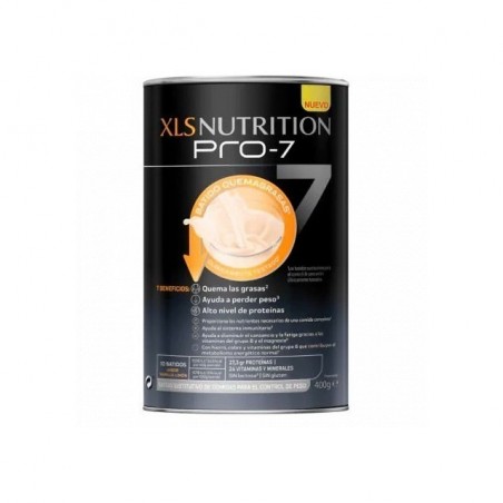 XLS Nutrition Pro-7 Batido Quemagrasas Sabor Vainilla 400gr