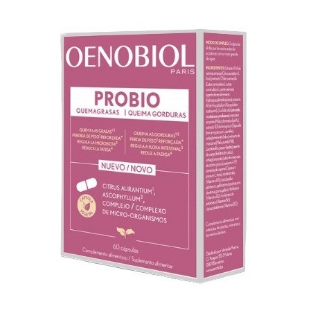 Oenobiol Probio Quemagrasas 60 Cápsulas