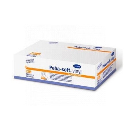 Hartmann Peha Soft Guantes Vinilo T-m 100uds