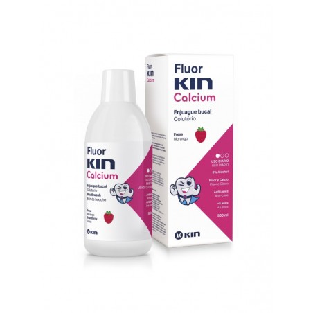 Fluorkin Calcium Enjuague Bucal 500ml