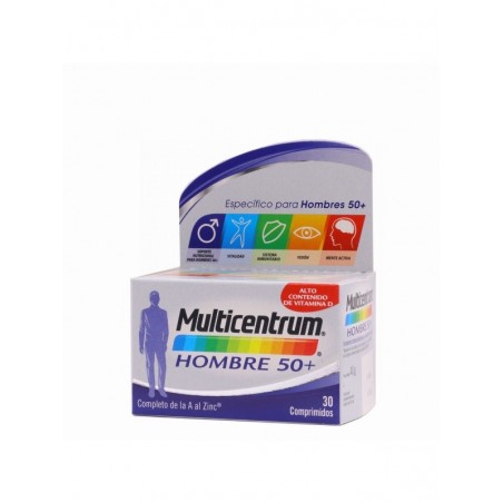 Multicentrum Hombre 50+ 30 Comprimidos