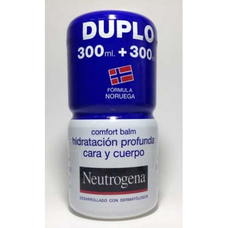 Neutrogena Confort Bálsamo Hidratación Profunda 300+300ml