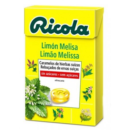 Ricola Caramelos Melisa de Limón Sin Azúcar 50 gr