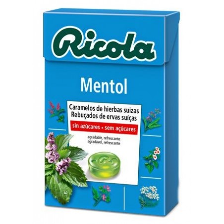 Ricola Caramelos Mentol Sin Azúcar 50 gr