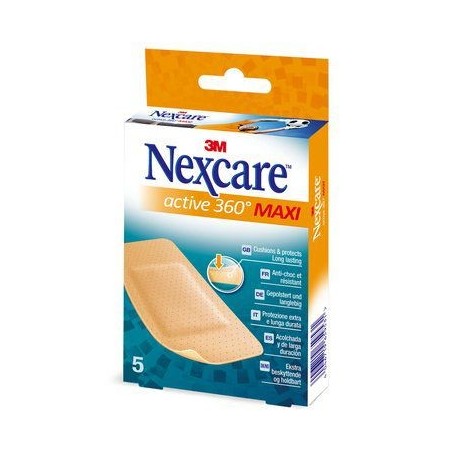 Nexcare Active 360 Maxi Apósito Adhesivo Surtido 10uds