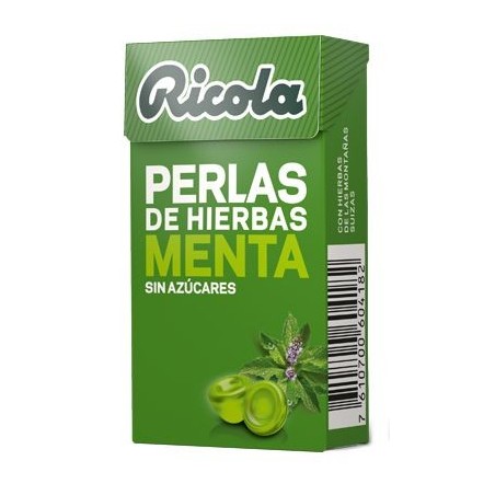 Ricola Perlas Menta Sin Azúcar 25 gr