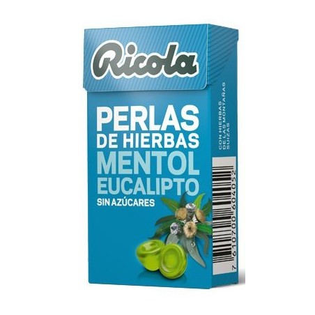 Ricola Mentol Eucalipto Sin Azúcar 25 gr