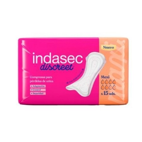 Indasec Discreet Maxi 15uds