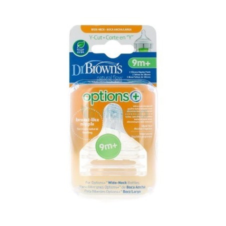 Dr. Browns Tetina Options Boca Ancha para Cereales 2uds