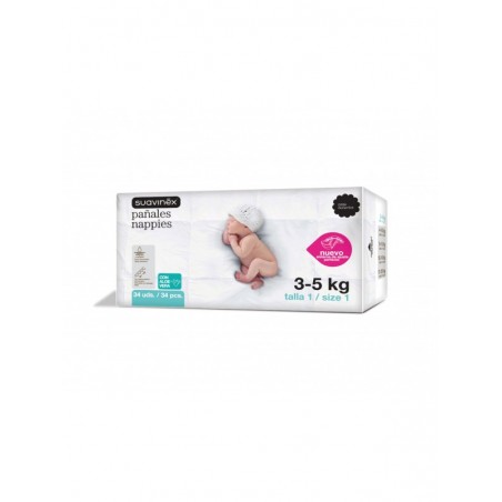 Suavinex Pañales Recién Nacido 3-5 kg 36 uds