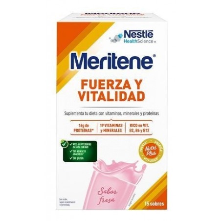 Meritene Fresa 15 Sobres