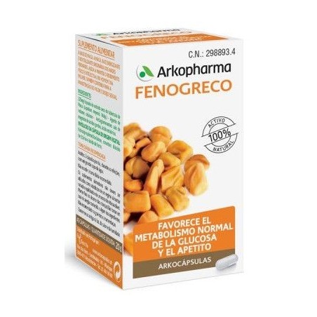 Arkopharma Arkocaps Fenogreco 48 Cápsulas