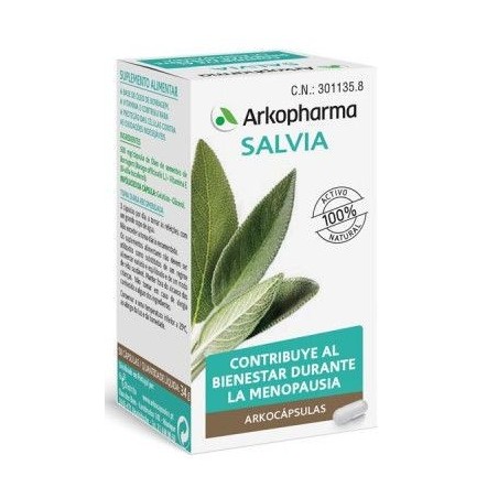 Arkopharma Arkocaps Salvia 48 Cápsulas