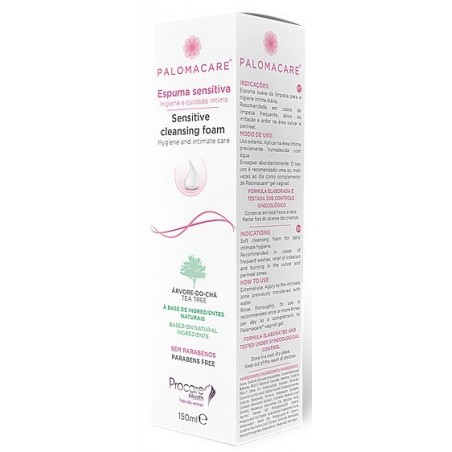 Palomacare Espuma Sensitiva Lavado Vulvovaginal 150ml