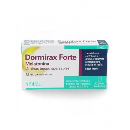 Dormirax Forte Melatonina 30 Láminas