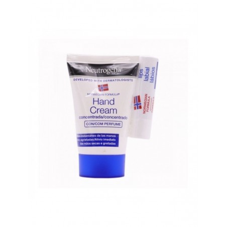 Neutrogena Pack Crema de Manos 50ml + Stick Labial