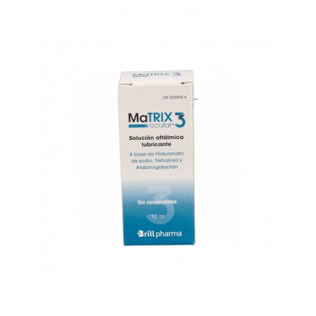 Matrix Ocular 3 Solución Oftálmica Lubricante 10ml