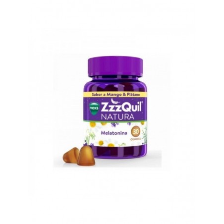 Zzzquil Natura Mango y Plátano 30 Gummies