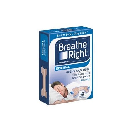 Tira Nasal Breathe Right 30pq