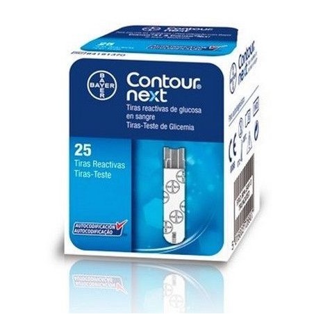 Contour Next 25 Tiras Reactivas