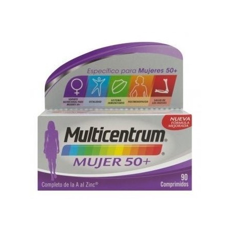 Multicentrum Mujer 50 + 90 Comprimidos