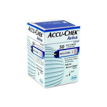 Accu-chek Aviva 50 Tiras Reactivas