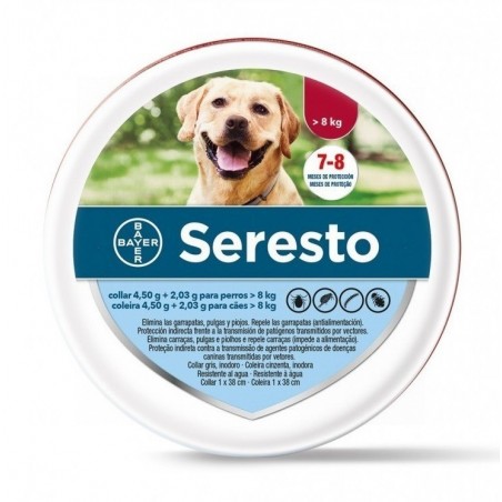 Seresto 4,5/2,03 Collar Perros Desde 8 Kilos 70cm