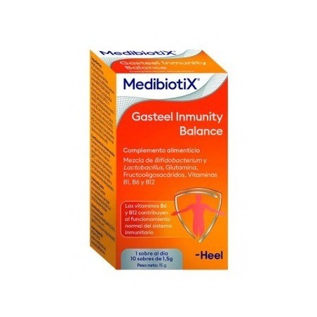 Heel Medibiotix Gasteel Inmunity Balance 10 SObres