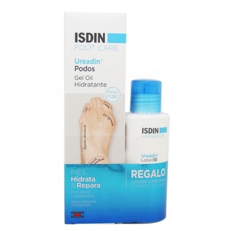 Isdin Ureadin Pack Podos Gel Oil Hidratante 75 ml+ Loción 10 100ml