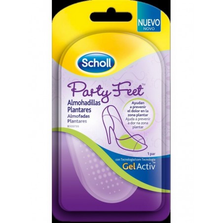 Scholl Party Feet Almohadillas plantares 1 Par