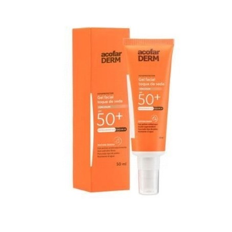 Acofarderm Gel Facial Toque Seda Color SPF-50+