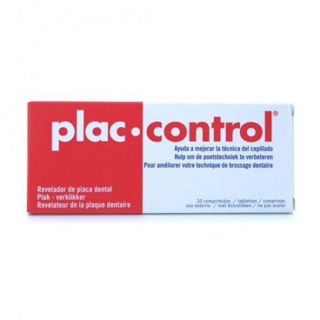 Plac Control Revelador de Placa 20 Comprimidos