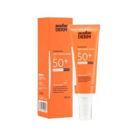 Acofarderm Gel Crema Facial SPF-50+ 50ml